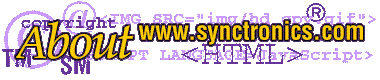 About www.synctronics.com